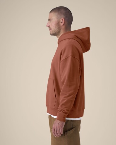 Chaser - Der Relaxed Unisex-Hoodie - Heritage Brown - XL bedrucken, Art.-Nr. STSU077C7301X Chaser - Der Relaxed Unisex-Hoodie - Heritage Brown - XL bedrucken, Art.-Nr. STSU077C7301X
