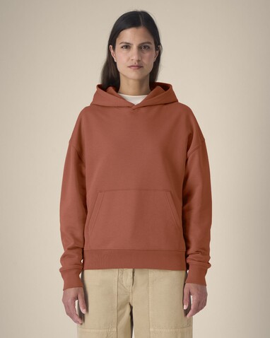Chaser - Der Relaxed Unisex-Hoodie - Heritage Brown - M bedrucken, Art.-Nr. STSU077C7301M