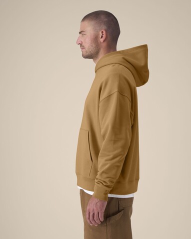 Chaser - Der Relaxed Unisex-Hoodie - Grounded Beige - XL bedrucken, Art.-Nr. STSU077C1521X