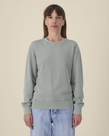Matcher Vintage - Das Garment-Dyed Rundhals-Unisex-Sweatshirt aus French Terry - G. Dyed Misty Grey - XL bedrucken, Art.-Nr. STSU085C1571X Matcher Vintage - Das Garment-Dyed Rundhals-Unisex-Sweatshirt aus French Terry - G. Dyed Misty Grey - XL bedrucken, Art.-Nr. STSU085C1571X