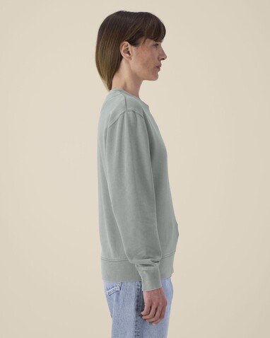 Matcher Vintage - Das Garment-Dyed Rundhals-Unisex-Sweatshirt aus French Terry - G. Dyed Misty Grey - S bedrucken, Art.-Nr. STSU085C1571S