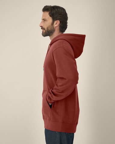 Cruiser 2.0 - Der Iconic Unisex-Hoodie - Earthy Red - S bedrucken, Art.-Nr. STSU177C1501S
