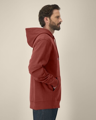 Cruiser 2.0 - Der Iconic Unisex-Hoodie - Earthy Red - S bedrucken, Art.-Nr. STSU177C1501S