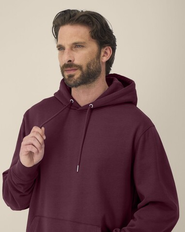 Cruiser 2.0 - Der Iconic Unisex-Hoodie - Deep Plum - S bedrucken, Art.-Nr. STSU177C1511S