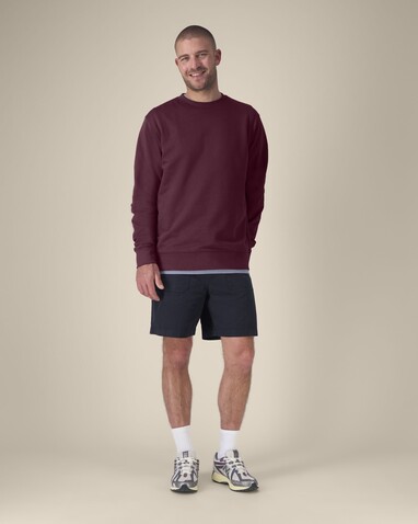Changer 2.0 - Das Iconic Rundhals-Unisex-Sweatshirt - Deep Plum - XL bedrucken, Art.-Nr. STSU178C1511X