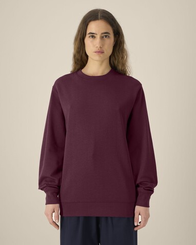 Changer 2.0 - Das Iconic Rundhals-Unisex-Sweatshirt - Deep Plum - XL bedrucken, Art.-Nr. STSU178C1511X