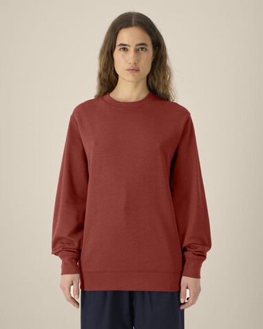 Changer 2.0 - Das Iconic Rundhals-Unisex-Sweatshirt - Earthy Red - XXS bedrucken, Art.-Nr. STSU178C1502S