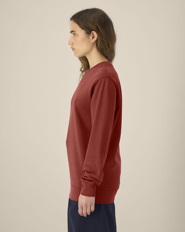 Changer 2.0 - Das Iconic Rundhals-Unisex-Sweatshirt - Earthy Red - XL bedrucken, Art.-Nr. STSU178C1501X