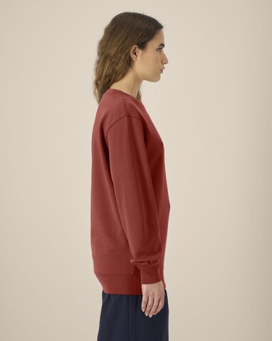 Changer 2.0 - Das Iconic Rundhals-Unisex-Sweatshirt - Earthy Red - XL bedrucken, Art.-Nr. STSU178C1501X