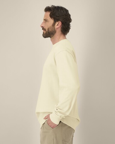 Changer 2.0 - Das Iconic Rundhals-Unisex-Sweatshirt - Honey Paper - XS bedrucken, Art.-Nr. STSU178C155XS