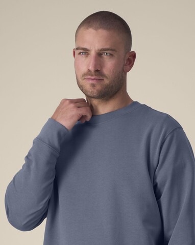 Changer 2.0 - Das Iconic Rundhals-Unisex-Sweatshirt - Blue Grey - XXS bedrucken, Art.-Nr. STSU178C1562S