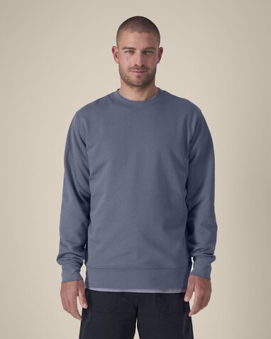 Changer 2.0 - Das Iconic Rundhals-Unisex-Sweatshirt - Blue Grey - XL bedrucken, Art.-Nr. STSU178C1561X