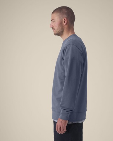 Changer 2.0 - Das Iconic Rundhals-Unisex-Sweatshirt - Blue Grey - 3XL bedrucken, Art.-Nr. STSU178C1563X