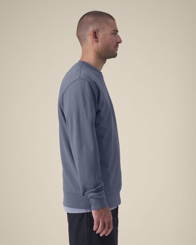 Changer 2.0 - Das Iconic Rundhals-Unisex-Sweatshirt - Blue Grey - XS bedrucken, Art.-Nr. STSU178C156XS