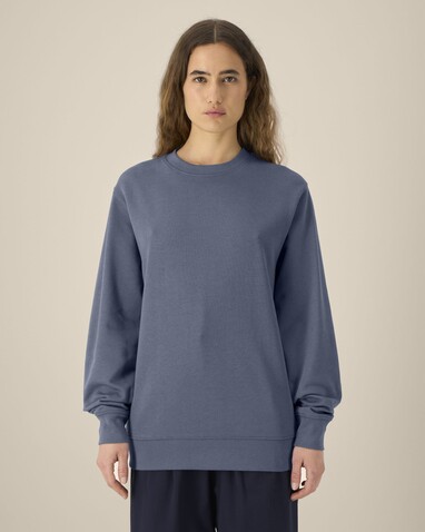 Changer 2.0 - Das Iconic Rundhals-Unisex-Sweatshirt - Blue Grey - S bedrucken, Art.-Nr. STSU178C1561S
