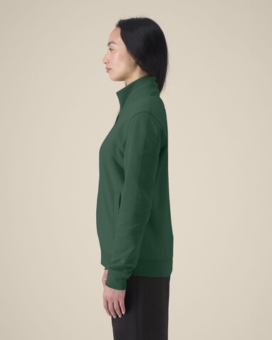 Trailer 2.0 - Das Unisex-Sweatshirt mit Reißverschluss und Stehkragen - Bottle Green - 3XL bedrucken, Art.-Nr. STSU253C2243X Trailer 2.0 - Das Unisex-Sweatshirt mit Reißverschluss und Stehkragen - Bottle Green - 3XL bedrucken, Art.-Nr. STSU253C2243X