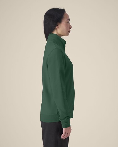Trailer 2.0 - Das Unisex-Sweatshirt mit Reißverschluss und Stehkragen - Bottle Green - 3XL bedrucken, Art.-Nr. STSU253C2243X Trailer 2.0 - Das Unisex-Sweatshirt mit Reißverschluss und Stehkragen - Bottle Green - 3XL bedrucken, Art.-Nr. STSU253C2243X