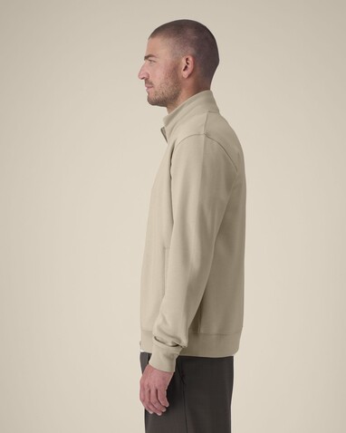 Trailer 2.0 - Das Unisex-Sweatshirt mit Reißverschluss und Stehkragen - Desert Dust - L bedrucken, Art.-Nr. STSU253C0281L