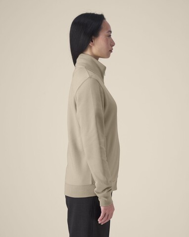 Trailer 2.0 - Das Unisex-Sweatshirt mit Reißverschluss und Stehkragen - Desert Dust - M bedrucken, Art.-Nr. STSU253C0281M