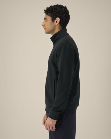 Trailer 2.0 - Das Unisex-Sweatshirt mit Reißverschluss und Stehkragen - Black - XS bedrucken, Art.-Nr. STSU253C002XS