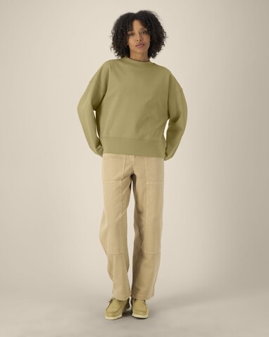 Ryler - Das Boxy Rundhals-Unisex-Sweatshirt aus recycelter Baumwolle - Faded Olive - S bedrucken, Art.-Nr. STSU255C1531S Ryler - Das Boxy Rundhals-Unisex-Sweatshirt aus recycelter Baumwolle - Faded Olive - S bedrucken, Art.-Nr. STSU255C1531S