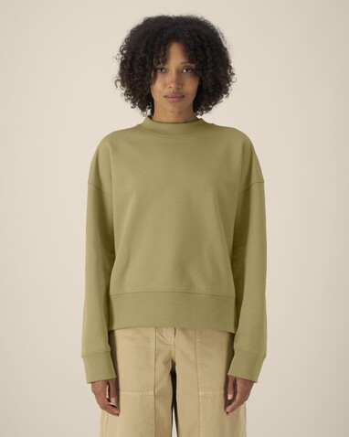 Ryler - Das Boxy Rundhals-Unisex-Sweatshirt aus recycelter Baumwolle - Faded Olive - L bedrucken, Art.-Nr. STSU255C1531L Ryler - Das Boxy Rundhals-Unisex-Sweatshirt aus recycelter Baumwolle - Faded Olive - L bedrucken, Art.-Nr. STSU255C1531L