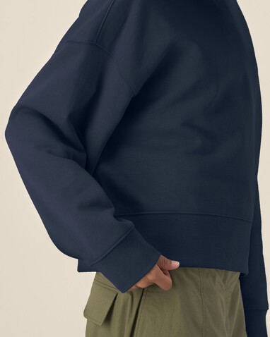 Voicer - Der Boxy Unisex-Hoodie aus recycelter Baumwolle - French Navy - XL bedrucken, Art.-Nr. STSU256C7271X Voicer - Der Boxy Unisex-Hoodie aus recycelter Baumwolle - French Navy - XL bedrucken, Art.-Nr. STSU256C7271X