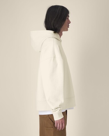 Voicer - Der Boxy Unisex-Hoodie aus recycelter Baumwolle - Natural Raw - XXL bedrucken, Art.-Nr. STSU256C0542X