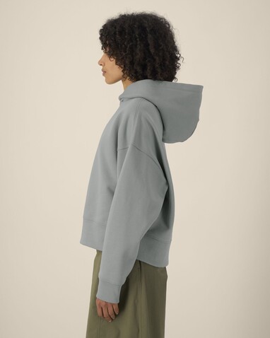 Voicer - Der Boxy Unisex-Hoodie aus recycelter Baumwolle - Misty Grey - S bedrucken, Art.-Nr. STSU256C1381S Voicer - Der Boxy Unisex-Hoodie aus recycelter Baumwolle - Misty Grey - S bedrucken, Art.-Nr. STSU256C1381S