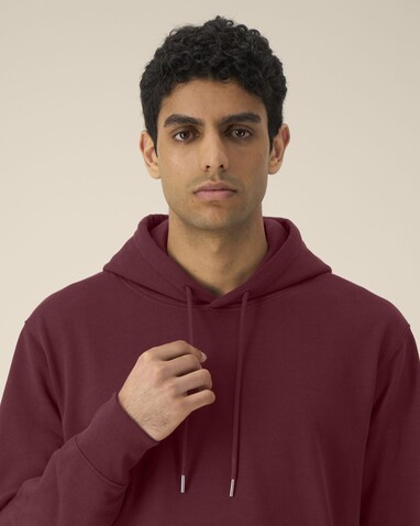 Gamechanger - Der Unisex-Hoodie aus recycelter Baumwolle - Burgundy - 4XL bedrucken, Art.-Nr. STSU257C2444X