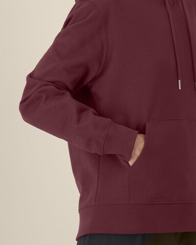 Gamechanger - Der Unisex-Hoodie aus recycelter Baumwolle - Burgundy - L bedrucken, Art.-Nr. STSU257C2441L