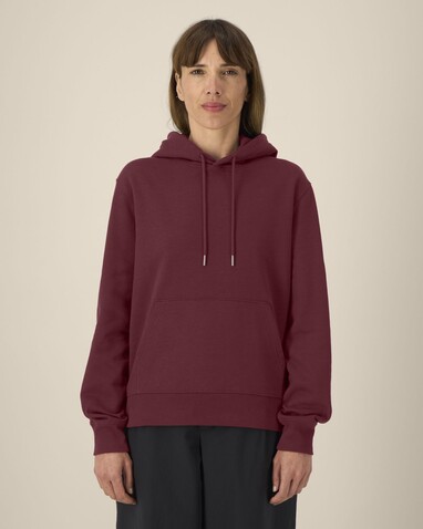 Gamechanger - Der Unisex-Hoodie aus recycelter Baumwolle - Burgundy - S bedrucken, Art.-Nr. STSU257C2441S