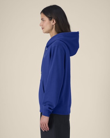 Gamechanger - Der Unisex-Hoodie aus recycelter Baumwolle - Worker Blue - 4XL bedrucken, Art.-Nr. STSU257C0884X