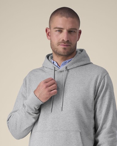 Gamechanger - Der Unisex-Hoodie aus recycelter Baumwolle - Heather Grey - M bedrucken, Art.-Nr. STSU257C2501M Gamechanger - Der Unisex-Hoodie aus recycelter Baumwolle - Heather Grey - M bedrucken, Art.-Nr. STSU257C2501M