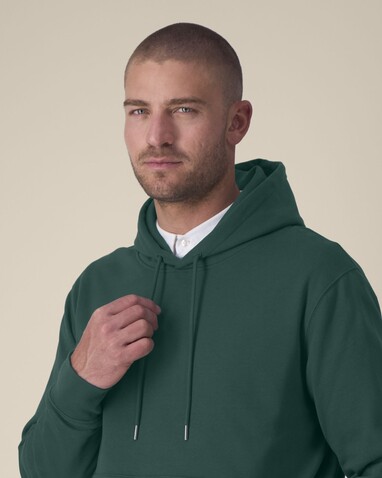 Gamechanger - Der Unisex-Hoodie aus recycelter Baumwolle - Glazed Green - L bedrucken, Art.-Nr. STSU257C0361L