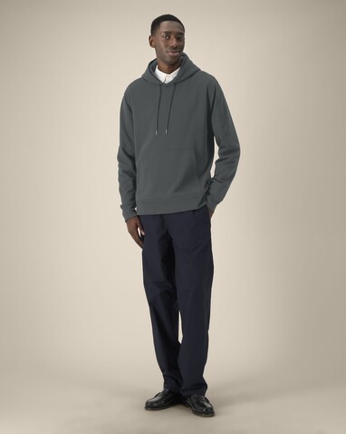 Gamechanger - Der Unisex-Hoodie aus recycelter Baumwolle - Anthracite - XL bedrucken, Art.-Nr. STSU257C2531X