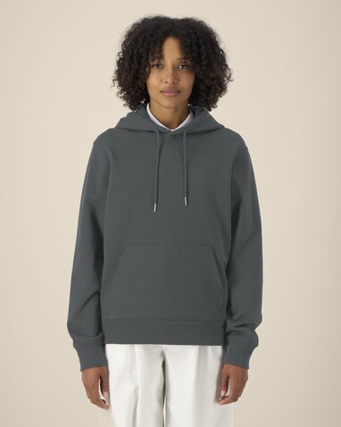 Gamechanger - Der Unisex-Hoodie aus recycelter Baumwolle - Anthracite - 4XL bedrucken, Art.-Nr. STSU257C2534X