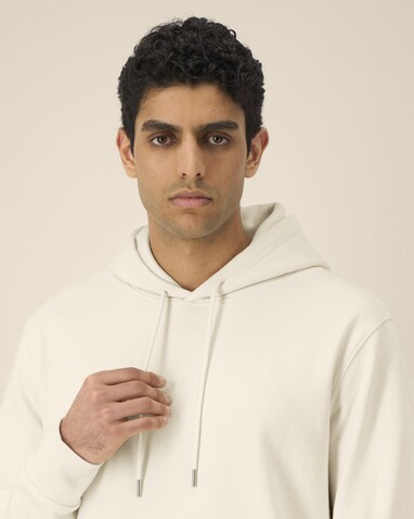 Gamechanger - Der Unisex-Hoodie aus recycelter Baumwolle - Natural Raw - L bedrucken, Art.-Nr. STSU257C0541L