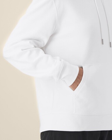 Gamechanger - Der Unisex-Hoodie aus recycelter Baumwolle - White - XXL bedrucken, Art.-Nr. STSU257C0012X Gamechanger - Der Unisex-Hoodie aus recycelter Baumwolle - White - XXL bedrucken, Art.-Nr. STSU257C0012X