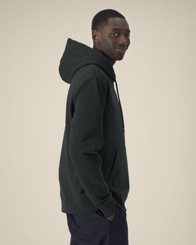 Gamechanger - Der Unisex-Hoodie aus recycelter Baumwolle - Black - 5XL bedrucken, Art.-Nr. STSU257C0025X