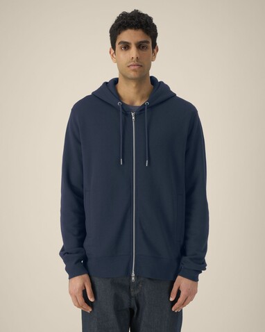Astor - Der Unisex-Zip-Hoodie aus Baumwolle-TENCEL™ Modal - French Navy - XXL bedrucken, Art.-Nr. STSU261C7272X Astor - Der Unisex-Zip-Hoodie aus Baumwolle-TENCEL™ Modal - French Navy - XXL bedrucken, Art.-Nr. STSU261C7272X