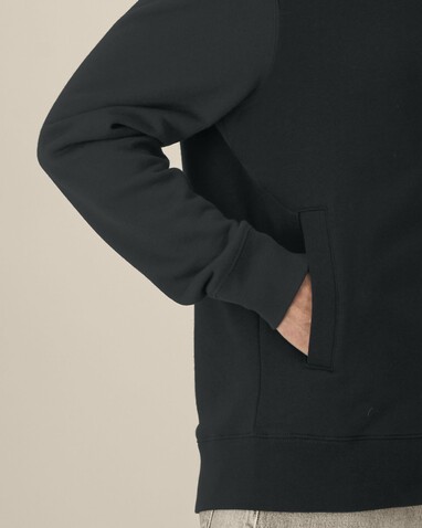 Astor - Der Unisex-Zip-Hoodie aus Baumwolle-TENCEL™ Modal - Black - L bedrucken, Art.-Nr. STSU261C0021L Astor - Der Unisex-Zip-Hoodie aus Baumwolle-TENCEL™ Modal - Black - L bedrucken, Art.-Nr. STSU261C0021L