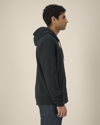 Astor - Der Unisex-Zip-Hoodie aus Baumwolle-TENCEL™ Modal - Black - 3XL bedrucken, Art.-Nr. STSU261C0023X