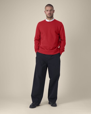 Thinker - Das Rundhals-Unisex-Sweatshirt aus recycelter Baumwolle - Red - XXL bedrucken, Art.-Nr. STSU269C0042X