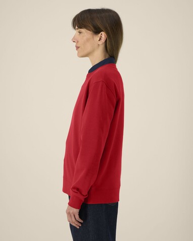 Thinker - Das Rundhals-Unisex-Sweatshirt aus recycelter Baumwolle - Red - XXS bedrucken, Art.-Nr. STSU269C0042S Thinker - Das Rundhals-Unisex-Sweatshirt aus recycelter Baumwolle - Red - XXS bedrucken, Art.-Nr. STSU269C0042S