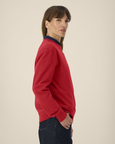 Thinker - Das Rundhals-Unisex-Sweatshirt aus recycelter Baumwolle - Red - XXL bedrucken, Art.-Nr. STSU269C0042X