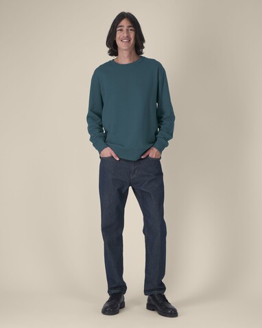 Thinker - Das Rundhals-Unisex-Sweatshirt aus recycelter Baumwolle - Stargazer - XL bedrucken, Art.-Nr. STSU269C7021X