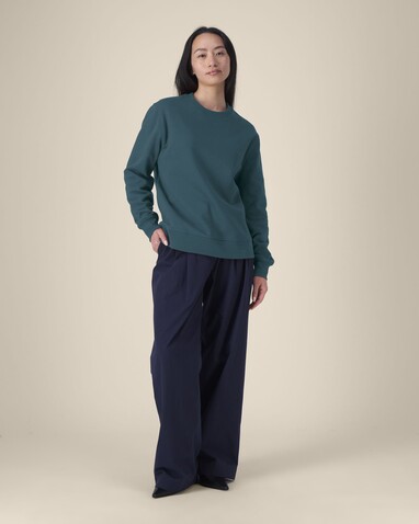 Thinker - Das Rundhals-Unisex-Sweatshirt aus recycelter Baumwolle - Stargazer - 4XL bedrucken, Art.-Nr. STSU269C7024X