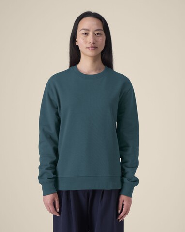 Thinker - Das Rundhals-Unisex-Sweatshirt aus recycelter Baumwolle - Stargazer - 4XL bedrucken, Art.-Nr. STSU269C7024X
