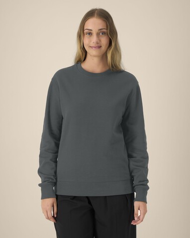 Thinker - Das Rundhals-Unisex-Sweatshirt aus recycelter Baumwolle - Anthracite - XS bedrucken, Art.-Nr. STSU269C253XS Thinker - Das Rundhals-Unisex-Sweatshirt aus recycelter Baumwolle - Anthracite - XS bedrucken, Art.-Nr. STSU269C253XS